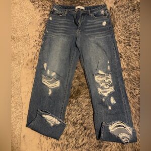 Distressed Kancan Jeans - women’s size 9/28 -